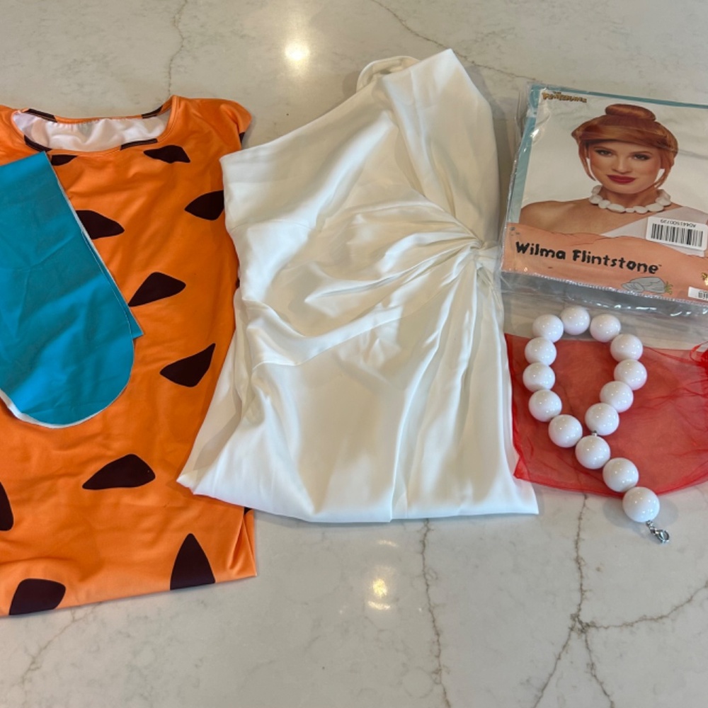 Halloween Costume Fred & Wilma Flintstone